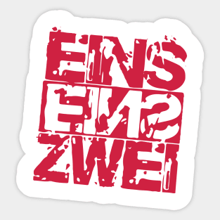 EINS EINS ZWEI | 112 Sticker